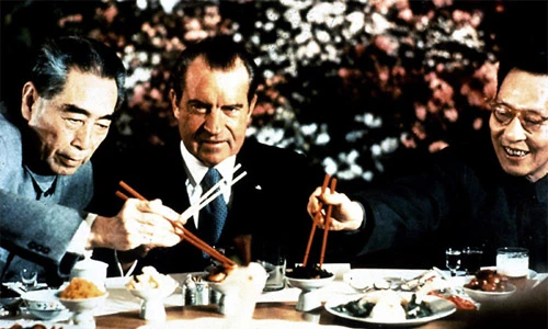 Ảnh hiếm: Tổng thống Mỹ Nixon ở Trung Quốc năm 1972