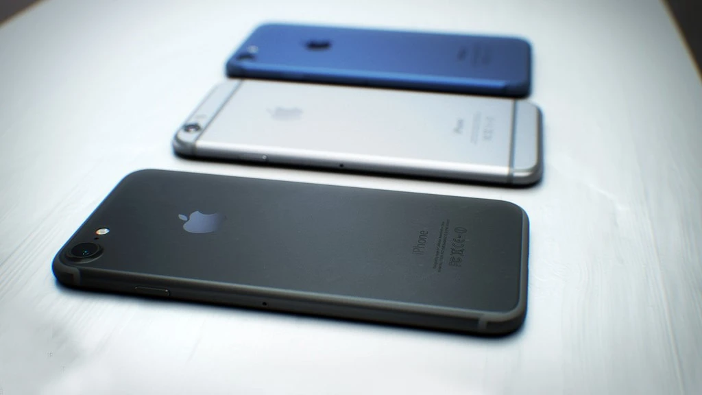 Ảnh đẹp mê mẩn về điện thoại iPhone 7 màu đen bí ẩn