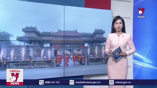 Công bố Festival Huế 2024 và tái hiện Lễ Ban sóc triều Nguyễn