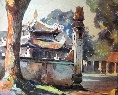 “Tuyệt phẩm” về Đông Dương của họa sĩ Pháp