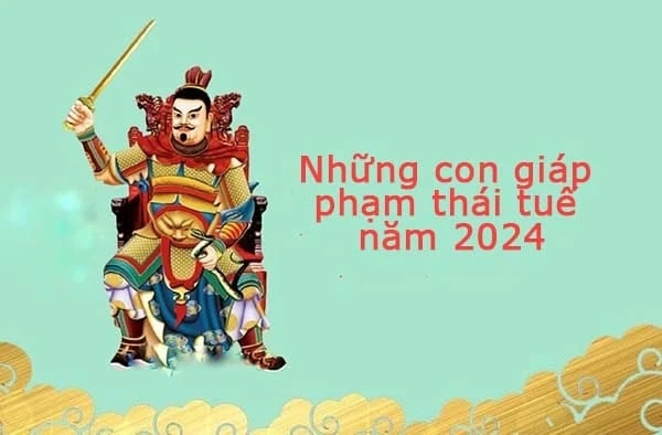 Năm 2024: 3 tuổi đen đủi xung Thái Tuế, tiền bạc “đội nón ra đi”