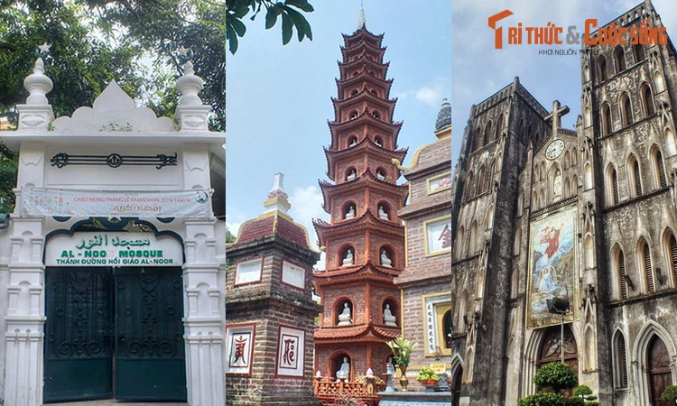 Ba công trình nổi bật của ba tôn giáo lớn ở Hà Nội
