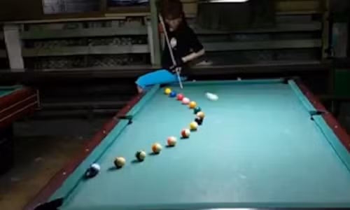 Bi-a, thế bi như thần: Cầu vồng đi đón cơn mưa