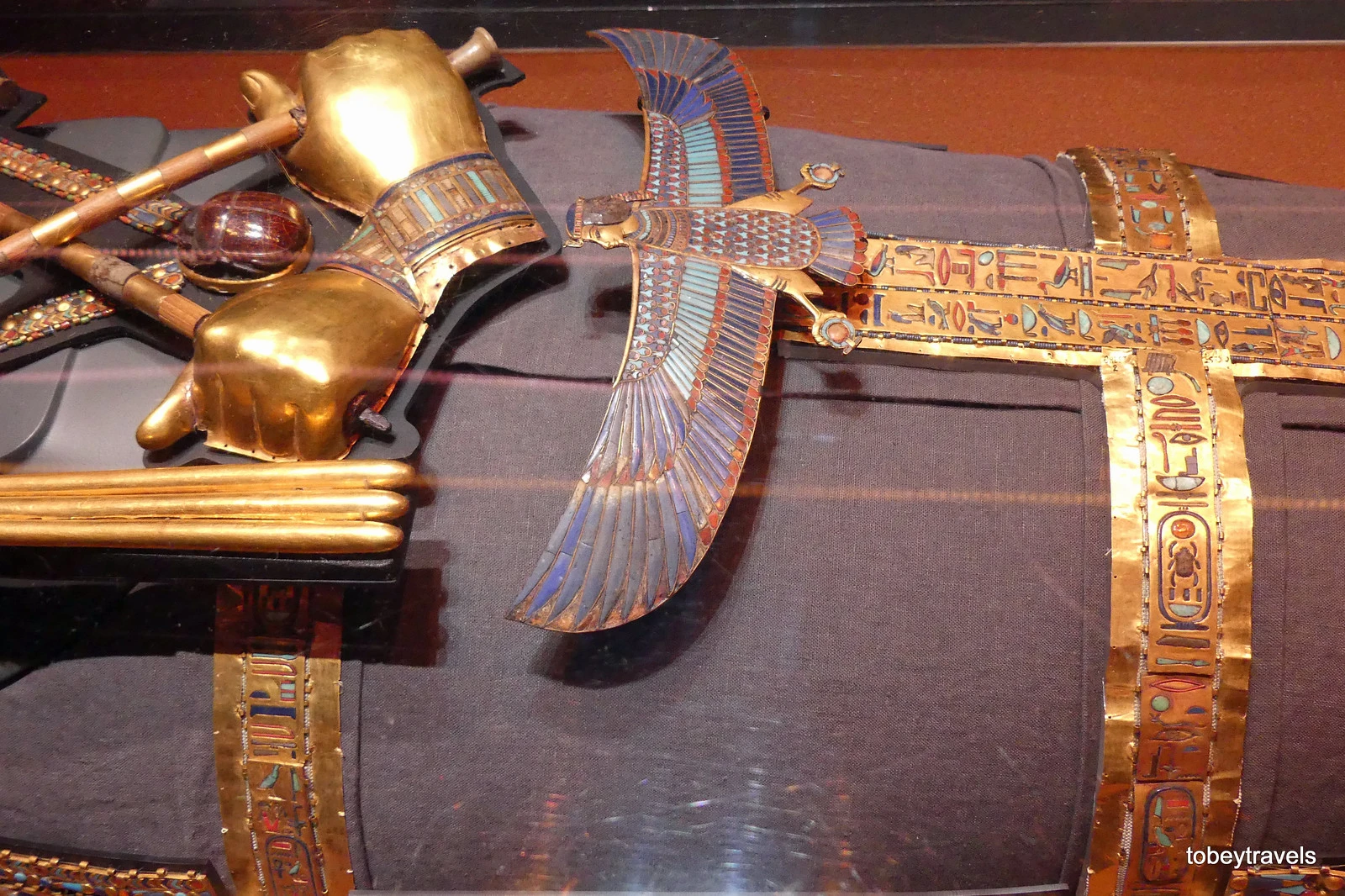 Soi chi tiết bộ sưu tập báu vật của pharaon Tutankhamun (2)