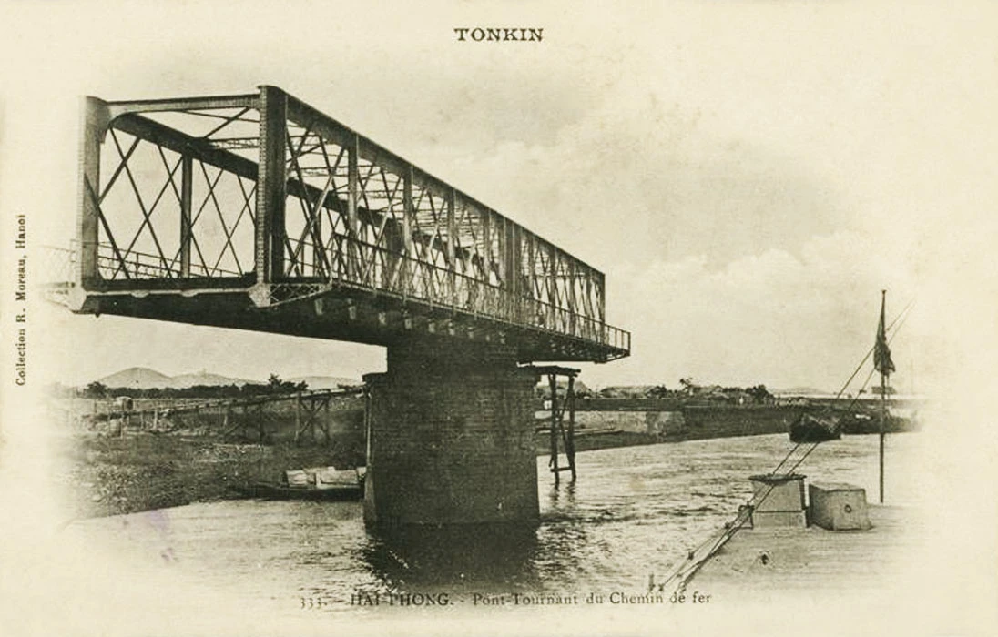 Lịch sử ít biết về cầu quay tròn ở Hải Phòng xưa