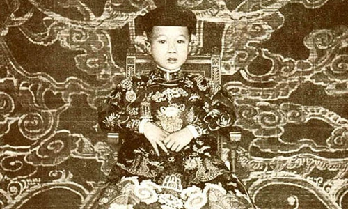 Ảnh siêu hiếm về thời thơ ấu của Hoàng đế Bảo Đại