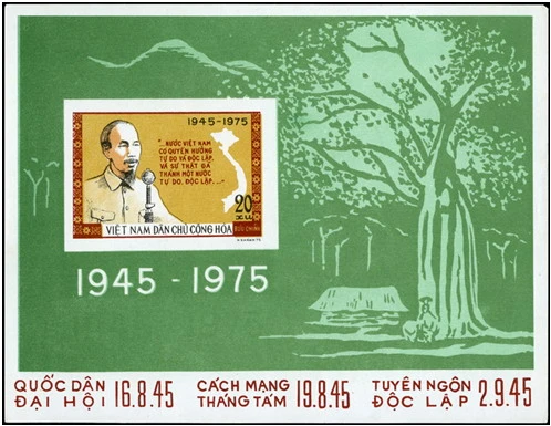 Chiêm ngưỡng những bộ tem “độc” kỷ niệm Quốc khánh 2/9