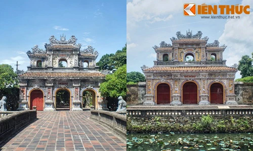 Ngắm bộ cửa đẹp nhất Hoàng thành Huế