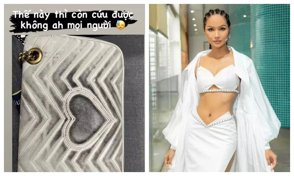H'Hen Niê xài đồ hiệu, túi 50 triệu mà tưởng đồ chợ vì bẩn