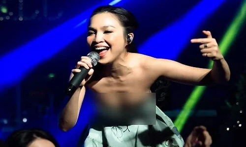 Lo lắng váy “chỉ chờ sự cố” của Hiền Thục, chính chủ nói gì?