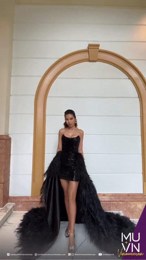 Vũ Thu Phương bị 'chơi xấu' không được báo dresscode Miss Universe? - Hình 3 Vu Thu Phuong bi 'choi xau' khong duoc bao dresscode Miss Universe?-Hinh-3