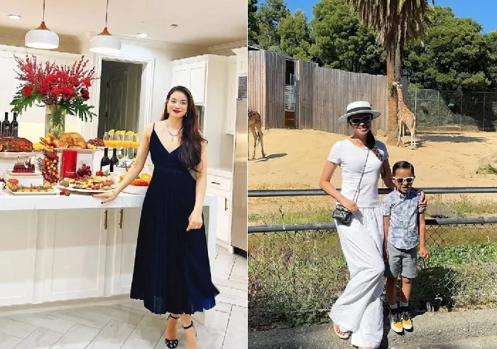 Sắc vóc Phạm Hương khi vướng tin đồn mang bầu lần 3