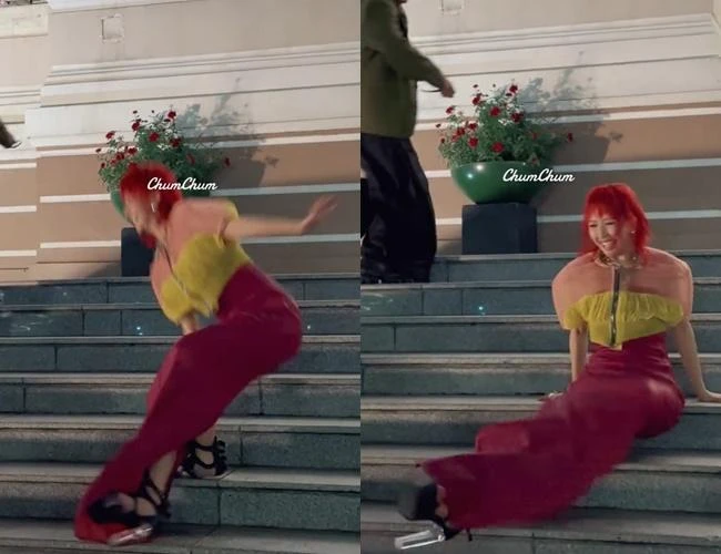 Sao Việt "vồ ếch" chốn đông người, Karik đau đớn nhất