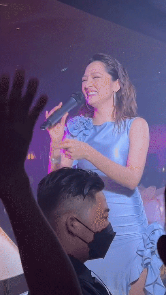 Bảo Anh hát live "hết nước chấm" nhưng trang phục lộ bụng gây xôn xao - Hình 5 Bao Anh hat live