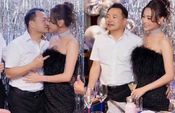 Vị trí đặt tay của Shark Bình khi chụp với vợ xinh "gây sốt"