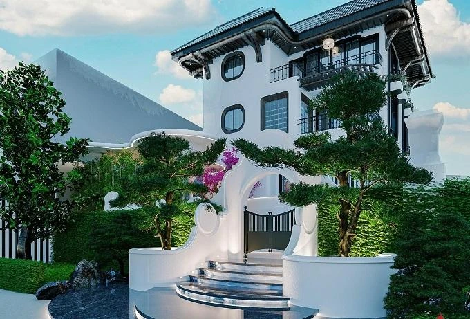 Biệt thự bên sông Sài Gòn được bao phủ một "rừng cây"