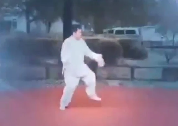 Video: Dân mạng chế nhạo bài luyện công của võ sư Thái Cực