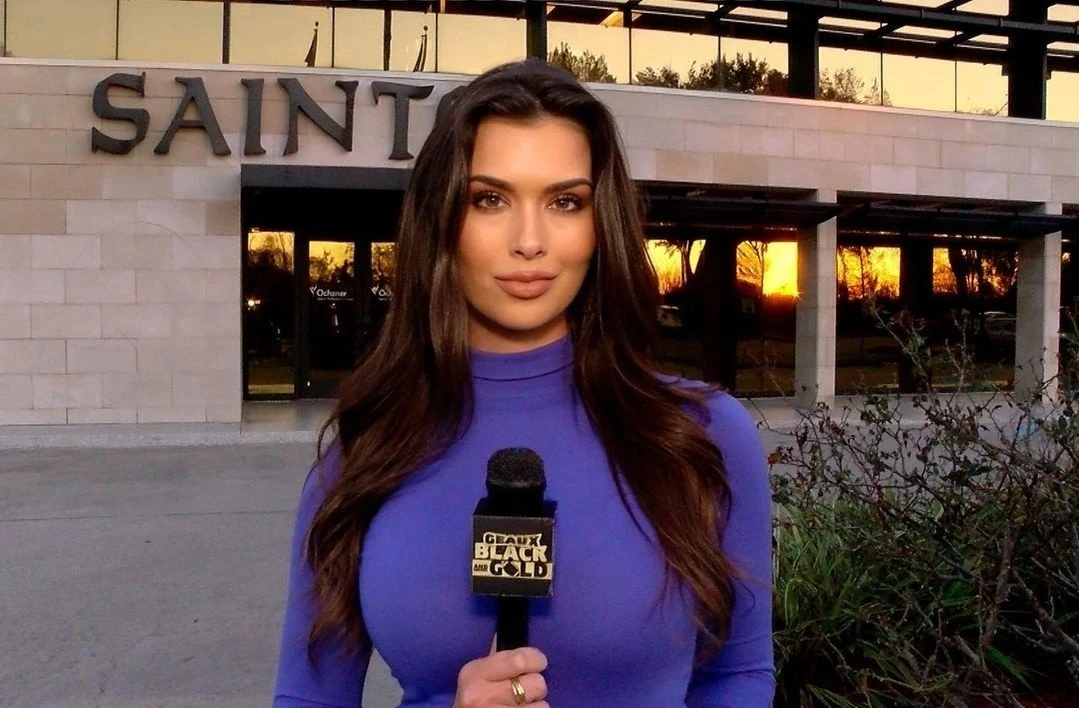 Nữ phóng viên thể thao bất ngờ nổi tiếng nhờ một bức ảnh