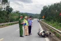 Tai nạn trên đường mòn Hồ Chí Minh khiến nam sinh tử vong