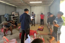 Triệt xoá sới bạc xóc đĩa, bắt 6 đối tượng ở Quảng Trị