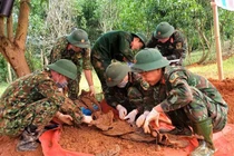 Phát hiện 2 hài cốt liệt sĩ ở Quảng Trị