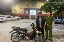 Chạy xe máy trộm cắp ở Huế ra Quảng Trị thì bị bắt giữ