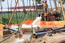 Xử phạt nhiều doanh nghiệp hút nước ngầm trái phép ở Nghệ An