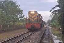 Đường sắt Bắc - Nam qua TP Huế thông tuyến trở lại