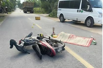 Ngã ra đường, nam thanh niên bị xe tải cán tử vong