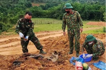 Phát hiện, cất bốc 5 hài cốt liệt sĩ ở Quảng Trị