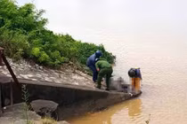 Phát hiện thi thể nam giới trôi trên sông Lam