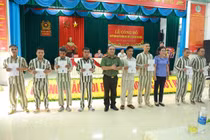 132 phạm nhân ở Trại giam Nghĩa An được đặc xá về nhà đón Quốc khánh 2/9