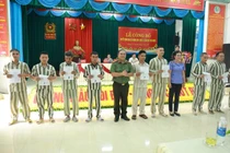 132 phạm nhân ở Trại giam Nghĩa An được đặc xá về nhà đón Quốc khánh 2/9