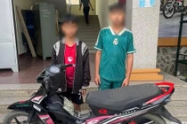 Hai thiếu niên trộm nhiều xe máy, máy bơm nước ở Quảng Trị