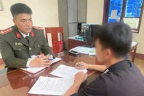 Người đàn ông bị phạt 7,5 triệu đồng do xúc phạm CSGT