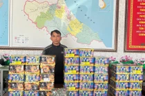 Bắt đối tượng mua bán trái phép hơn 70 kg pháo ở Hà Tĩnh