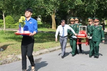 Tổ chức truy điệu, an táng 10 hài cốt liệt sĩ ở Quảng trị