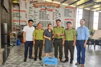 Người dân Hà Tĩnh giao nộp cá thể rùa vàng quý hiếm