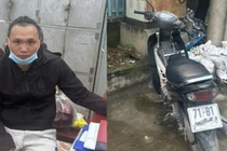 Bắt con nghiện trộm xe máy ở Vĩnh Long
