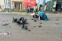 Xe máy tông nhau, 2 người thương vong ở Lâm Đồng