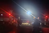 Nằm trên đường ray, người đàn ông bị tàu hoả tông tử vong