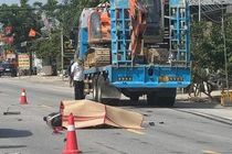 Va chạm với xe tải ở Hà Tĩnh, người đi xe máy tử vong tại chỗ