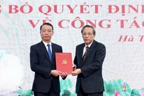 Ông Phan Thiên Định giữ chức Phó Bí thư Tỉnh ủy Hà Tĩnh