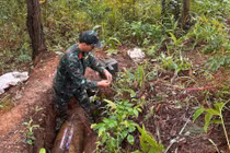 Huỷ nổ an toàn 3 quả bom "khủng" ở Lâm Đồng