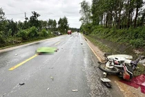 Xe đầu kéo va chạm xe máy, người đàn ông tử vong tại chỗ