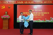 Ủy ban MTTQ Việt Nam tỉnh Quảng Trị có tân Chủ tịch