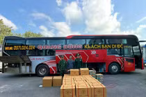 Bắt giữ lượng lớn hàng hoá không rõ nguồn gốc ở Quảng Trị