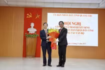 Ông Nguyễn Hoài Nam giữ chức Chánh Thanh tra tỉnh Quảng Trị