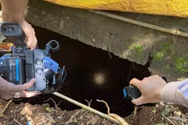 Xuất hiện “hố tử thần” trong vườn nhà dân ở Quảng Trị