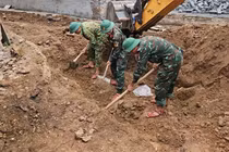 Phát hiện, quy tập 2 hài cốt liệt sĩ ở Quảng Trị